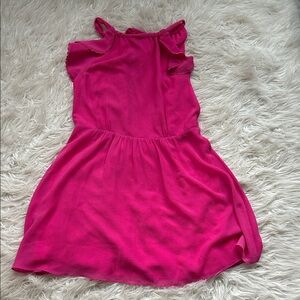 Sezane Vibrant Pink Casual Dress
